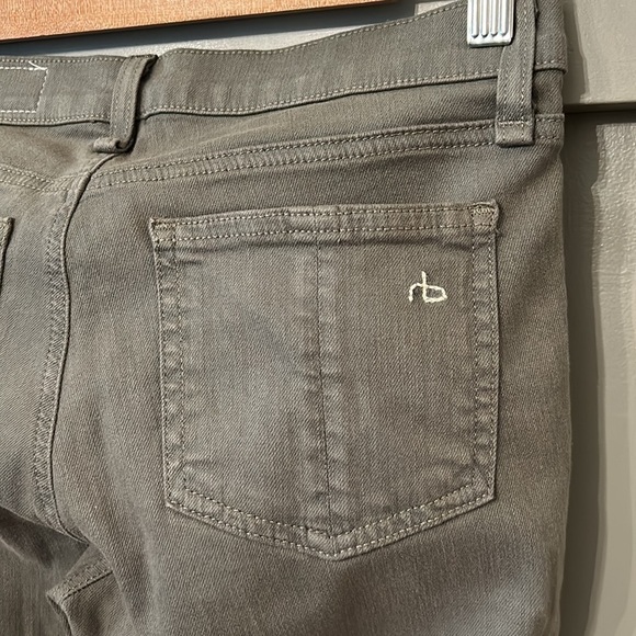 Rag & Bone Skinny Jeans in Army Green Size 25 - Picture 6 of 9
